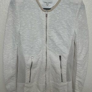 IRO Cream Textured Jacket
